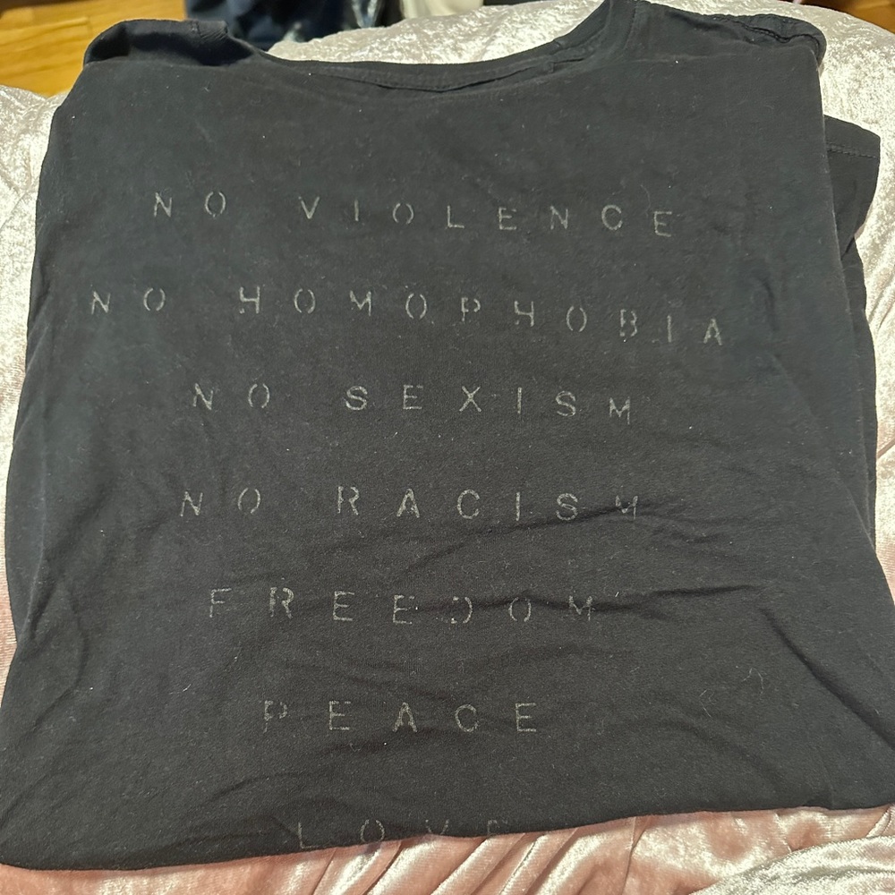 John Varvatos graphic T Black